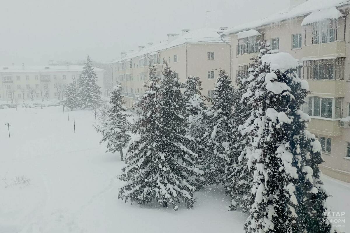 Синоптиклар Татарстанда янәдән буран булу турында кисәтте