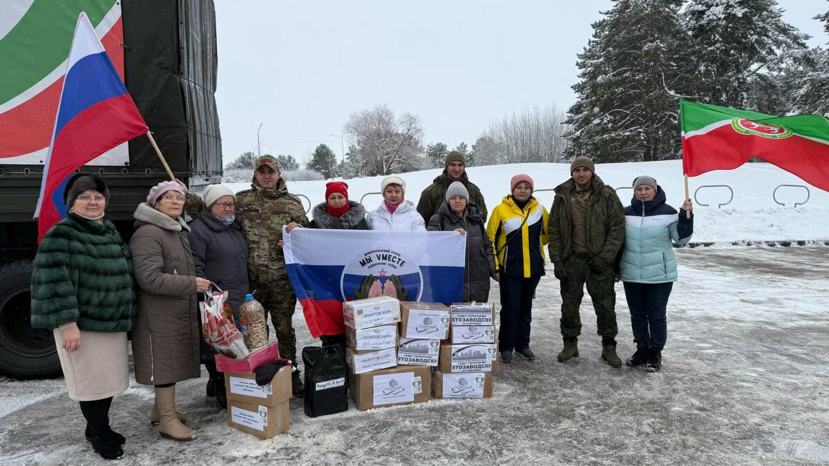 Чаллы «Төньяк» гаскәрләр төркеменә 30 тонна шефлык ярдәме җибәрде