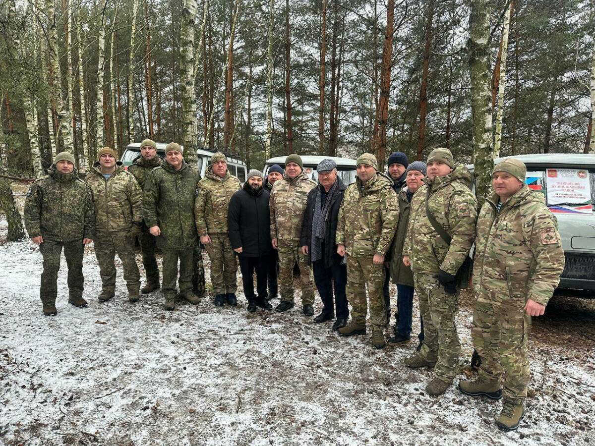Наил Мәһдиев Чаллы халкына «Төньяк» гаскәрләр төркеменнән рәхмәт җиткерде