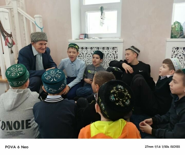 Әтнә районы Яңа Шашы мәчетендә балаларны дөрес итеп азан әйтергә өйрәттеләр