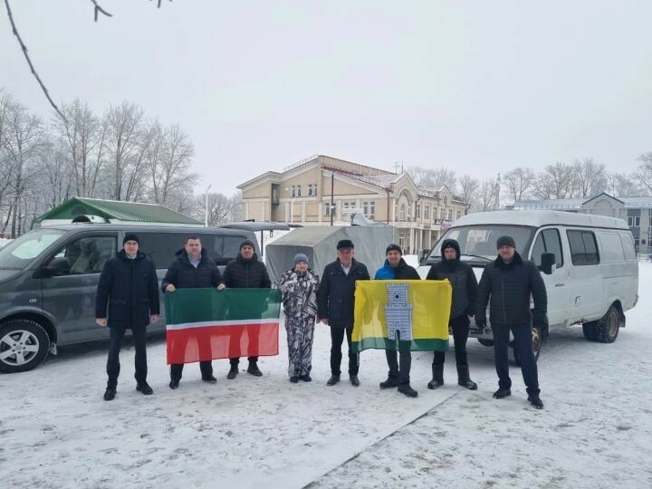 Спас районыннан махсус хәрби операциягә машина, ике мотоцикл җибәрделәр