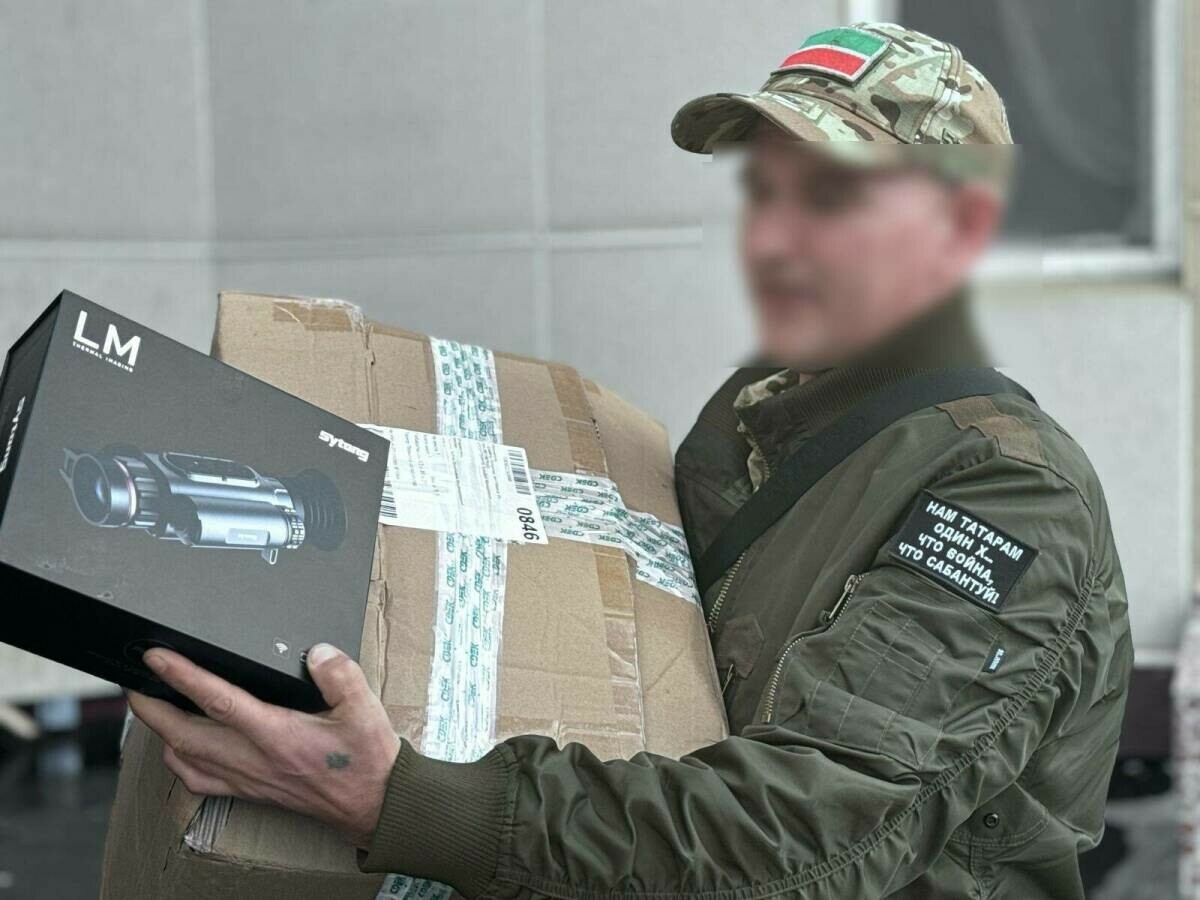 Мамадыш районы хәрбиләргә ярдәмнең яңа партиясен тапшырды