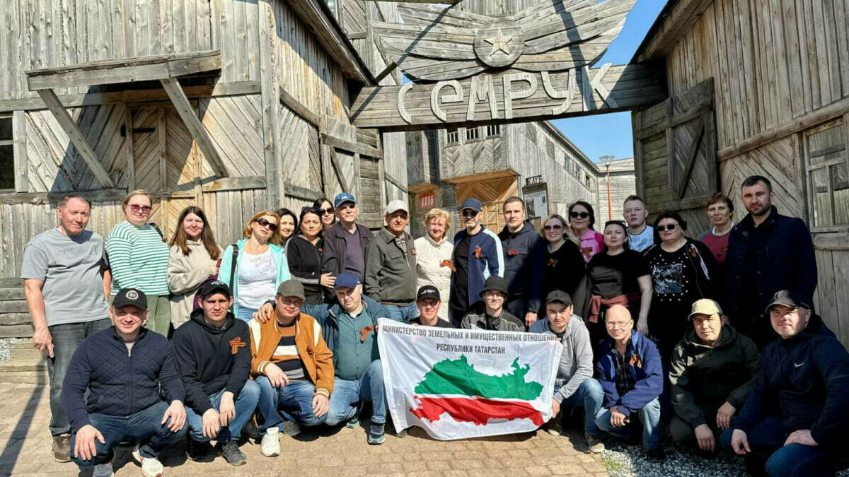 Татарстан Җир һәм мөлкәт мөнәсәбәтләре министрлыгы хезмәткәрләре өмә үткәрде