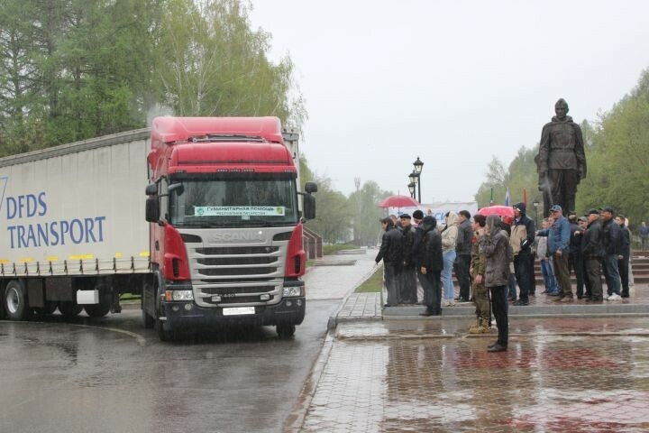 Зәйдән махсус хәрби операция зонасына 60нчы гуманитар конвой җибәрелде