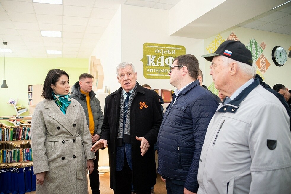 Түбән Кама «Җиңү юллары» акциясе кысаларында Мәскәү делегациясен кабул итте