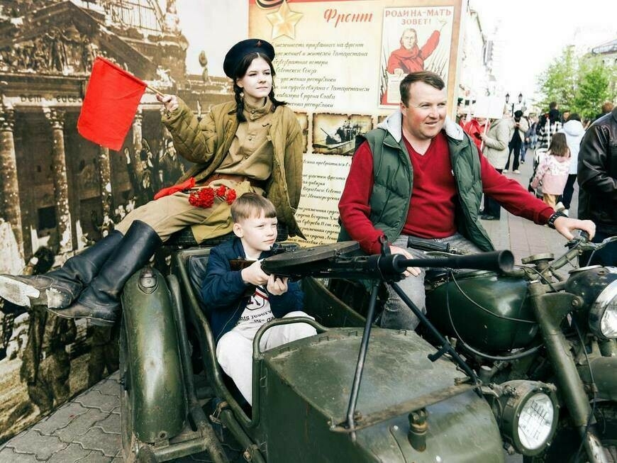 70 меңнән артык казанлы ачык һавада «Тылда без җиңү яуладык» музеенда булды