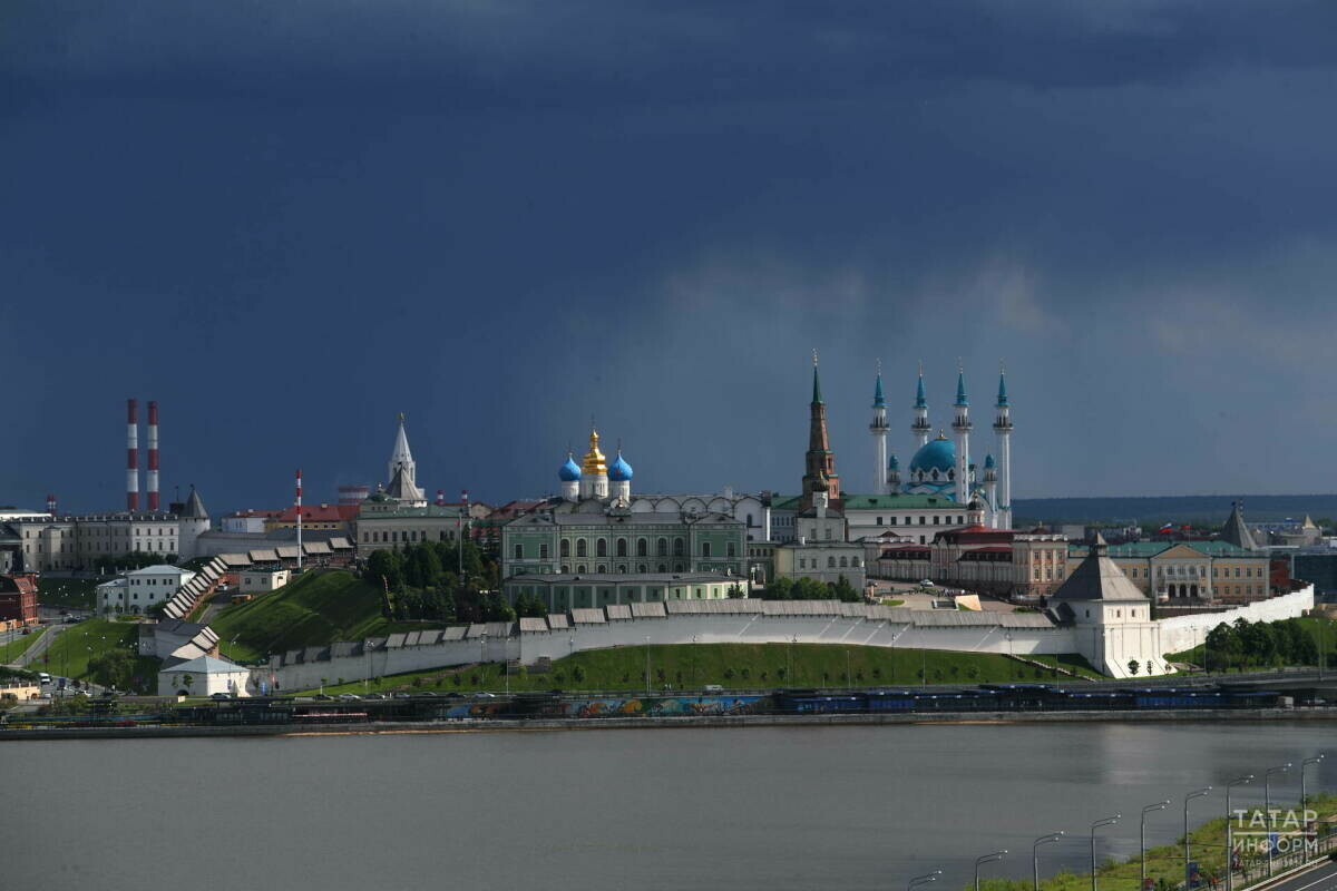 Татарстанлыларны яшен, көчле җил һәм боз явуы турында кисәттеләр