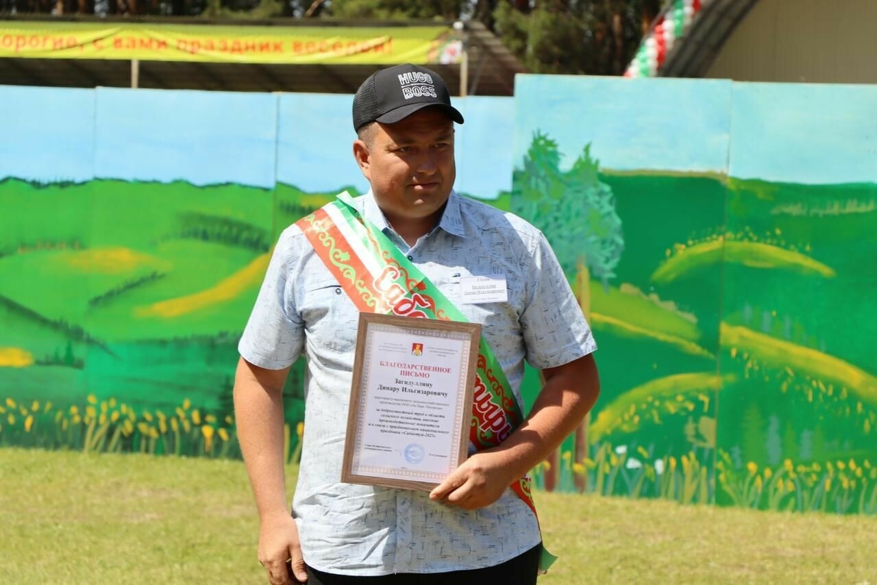 Питрәч районында кыр батыры Динар Заһидуллин булды