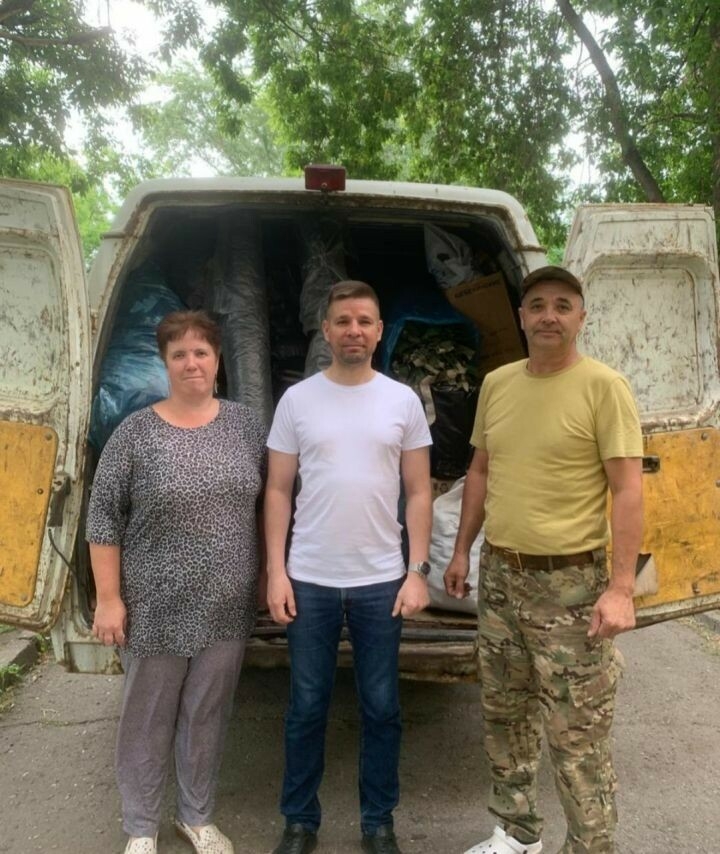 Чаллы активистлары махсус хәрби операция зонасына 21нче тапкыр китте