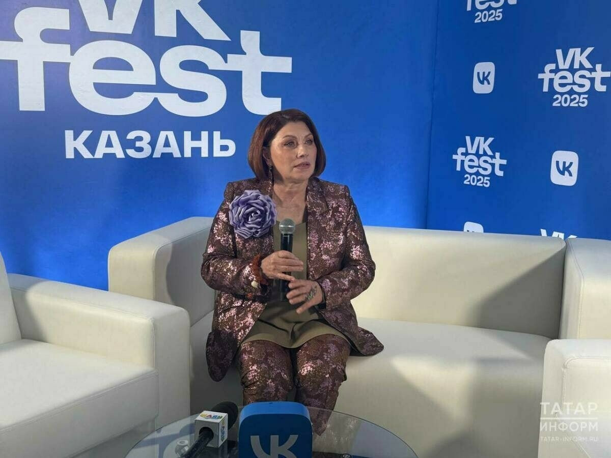 Роза Сябитова Казанда VK Fest фестивалендә: Татарстан – минем кече Ватаным