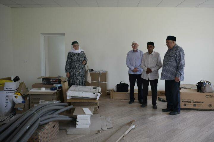 Баулы районының Исергәп авылы мәчетен зурайталар