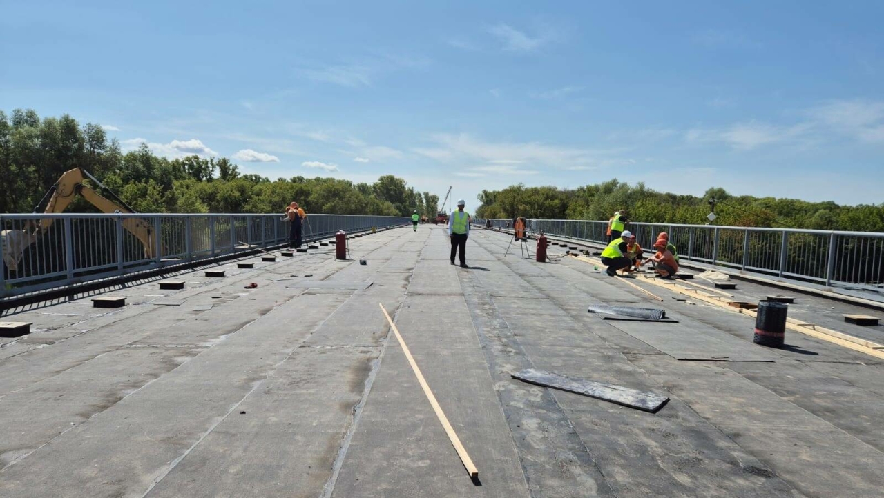 Башкортстанда Ык елгасы аша күперне төзекләндерү вакытыннан алда төгәлләнә