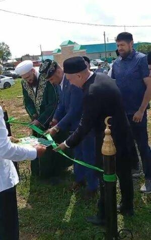 Әтнә районының Чембулат авылында яңа мәчет ачылды