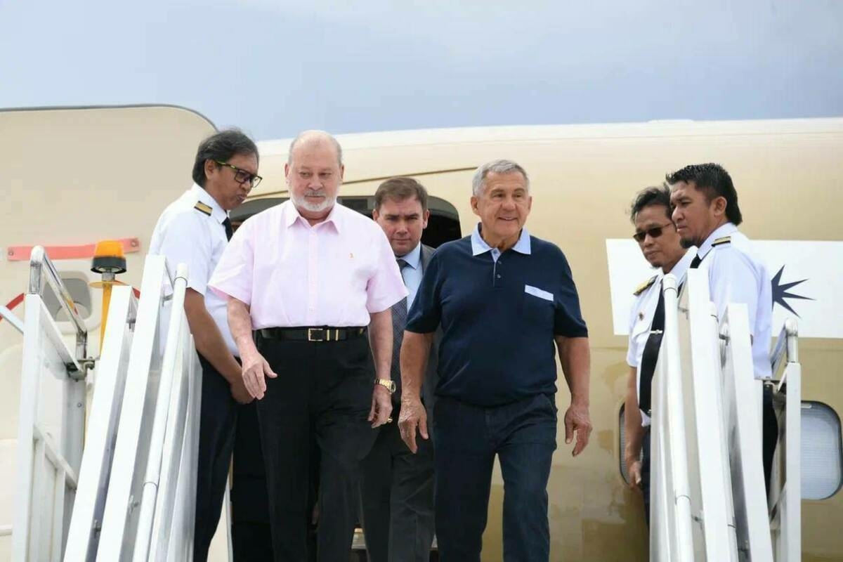 Малайзия короле Татарстаннан китте