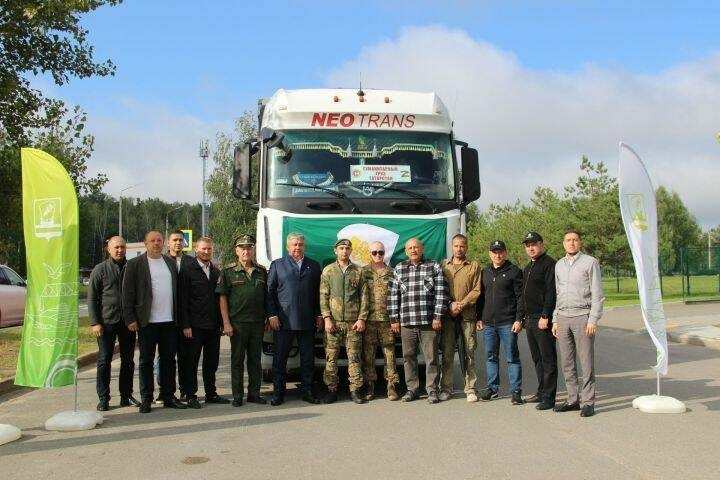 Яшел Үзән хәрбиләргә 60нчы гуманитар ярдәм җибәрде