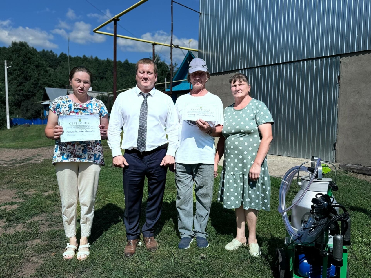 Мамадыш районы башлыгы Вадим Никитин муниципаль программа буенча ярдәм бирде