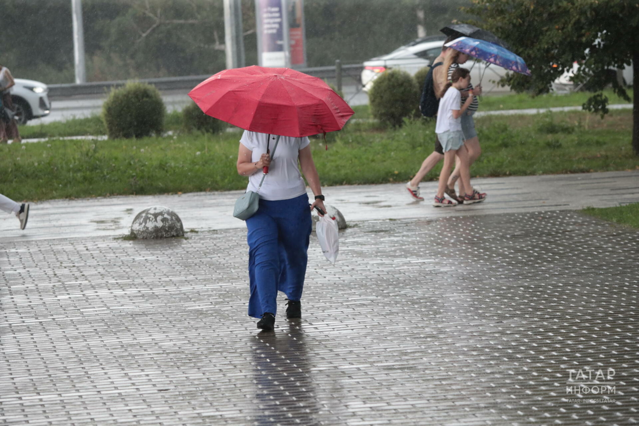 Ялларда Татарстанда яшенле яңгыр һәм көчле җил фаразлана