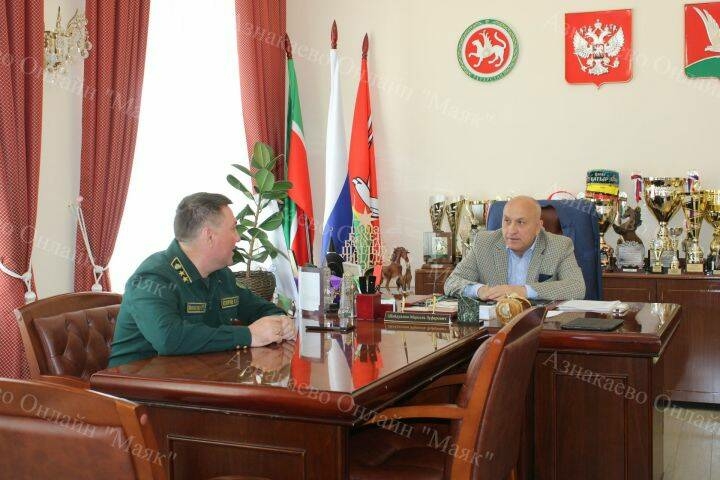 Азнакайга Татарстан урман хуҗалыгы министры килде