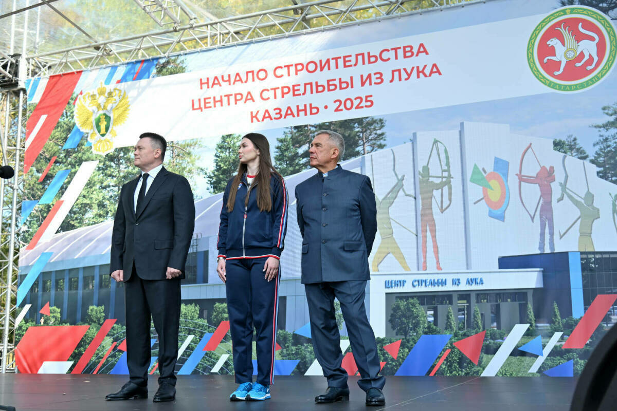 Краснов һәм Миңнеханов Казанда Уктан ату үзәге төзелешенә старт бирде