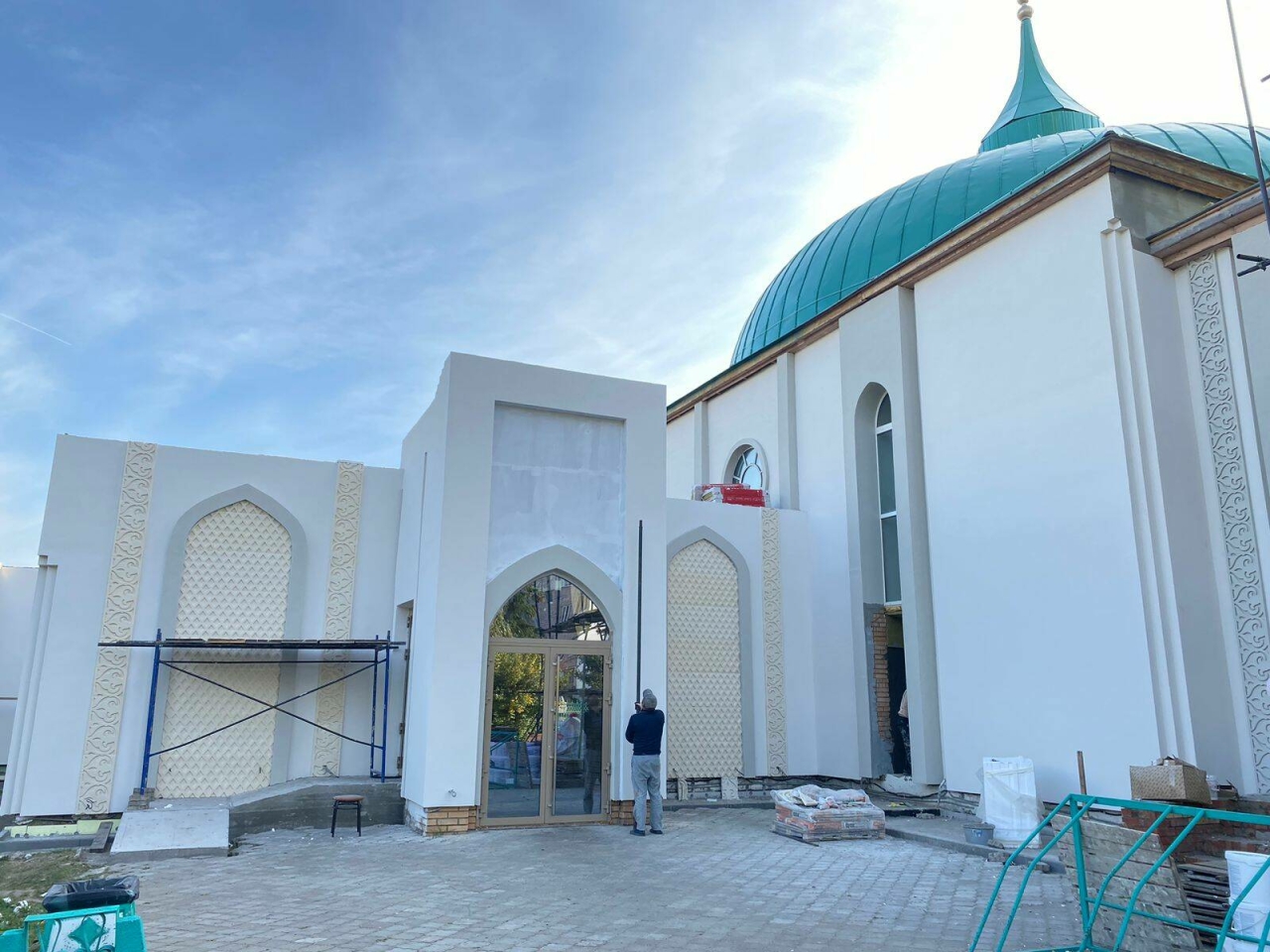 Алабуганың Җәмигъ мәчетендә ремонт бара