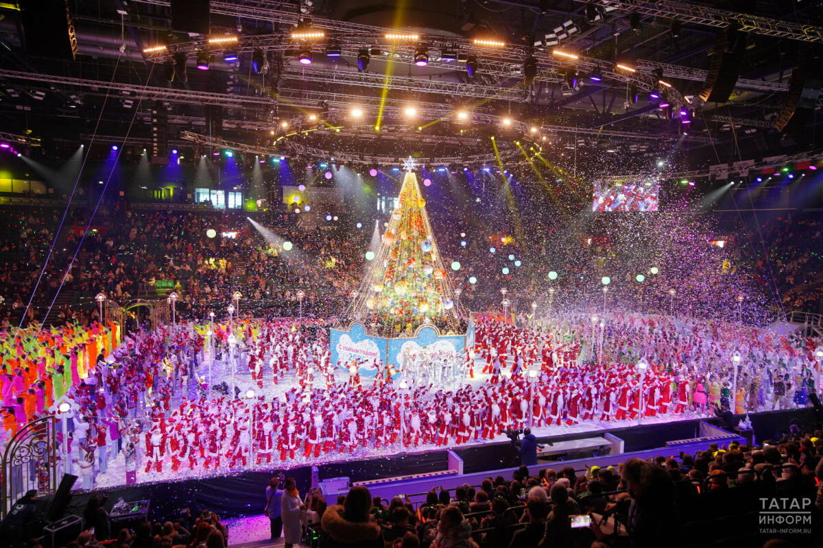 Татарстанда Яңа ел бәйрәмнәрендә 8 меңнән артык тематик чара узган