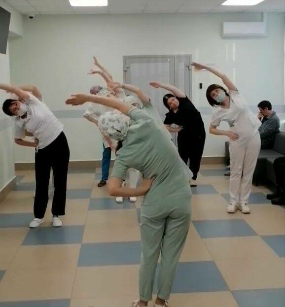 Зәй үзәк район хастаханәсендә актив тормыш рәвеше атнасы уза