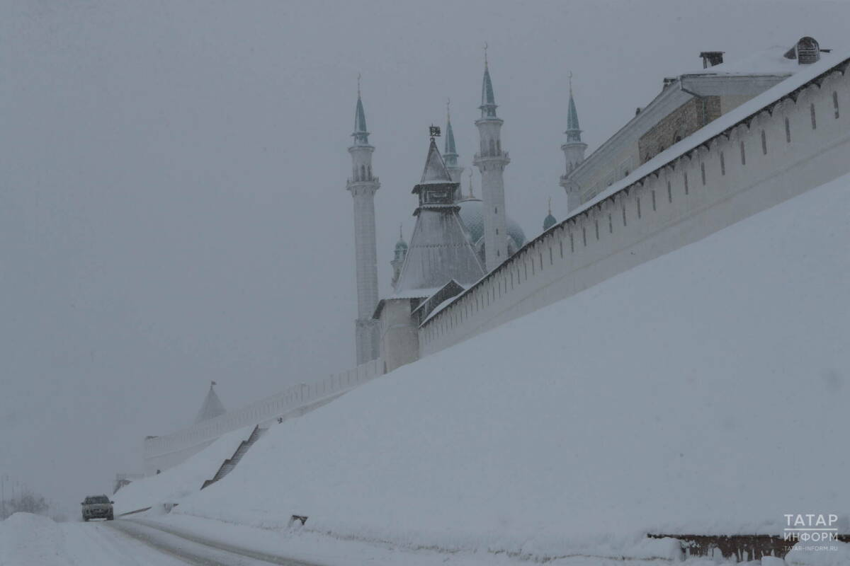 Татарстанда кар, буран һәм давыллы җил көтелә