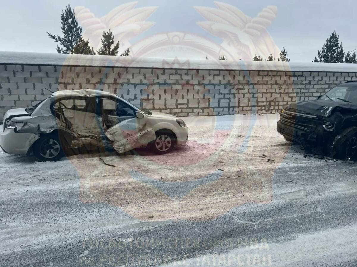 Тукай районында Haval белән бәрелешкән KIA автомобиленең өлкән яшьтәге пассажиры үлгән