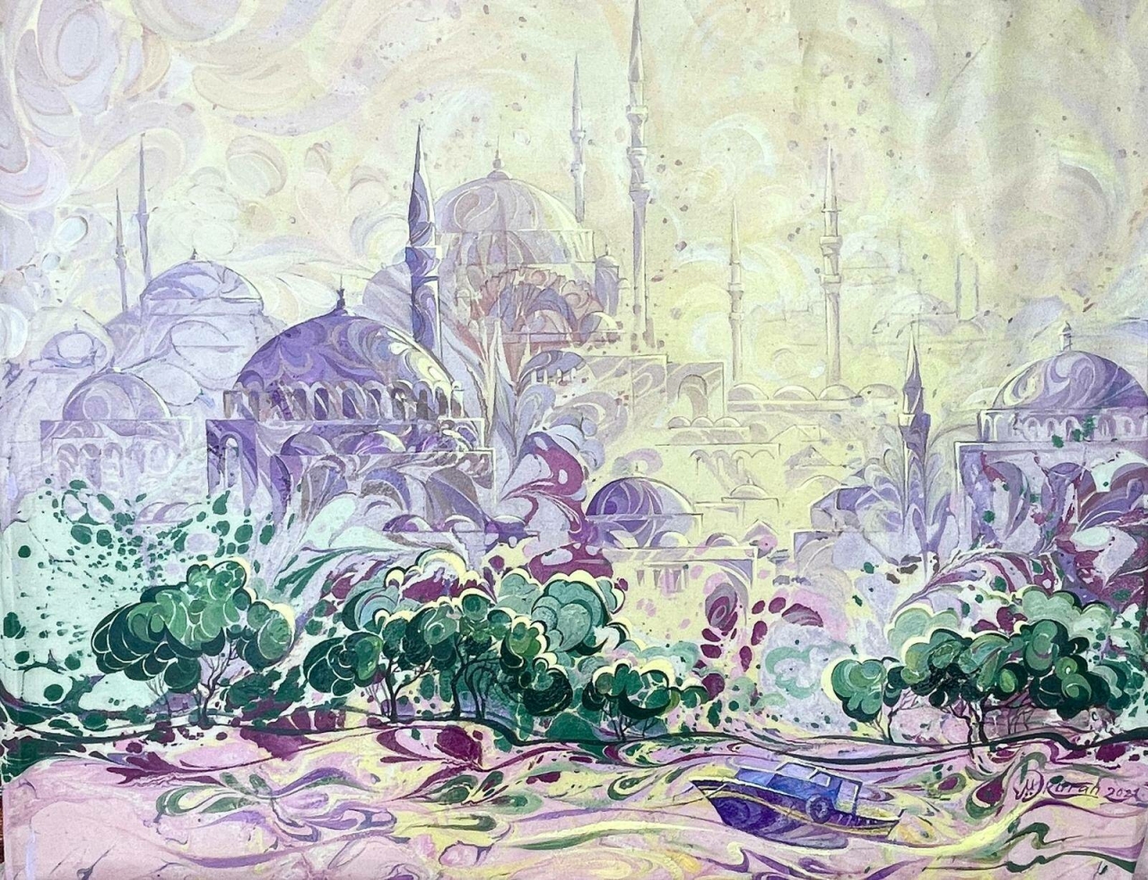 Санкт-Петербургта татар-төрек рәссамы Айгөл Окутанның шәхси күргәзмәсе ачыла