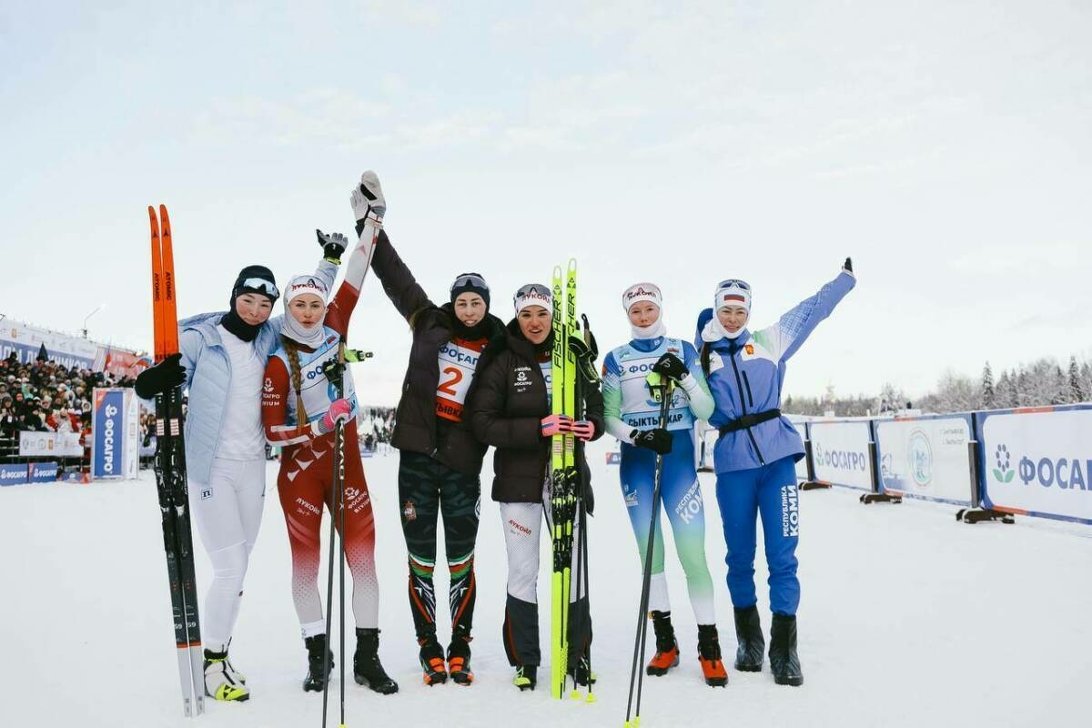 Татарстанның беренче командасы РФ Кубогы этабында хатын-кызлар команда спринтында җиңде