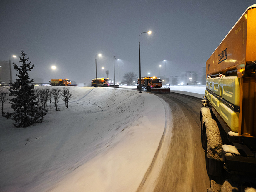 Узган тәүлектә Казан урамнарыннан 26,5 мең тонна кар чыгарылган