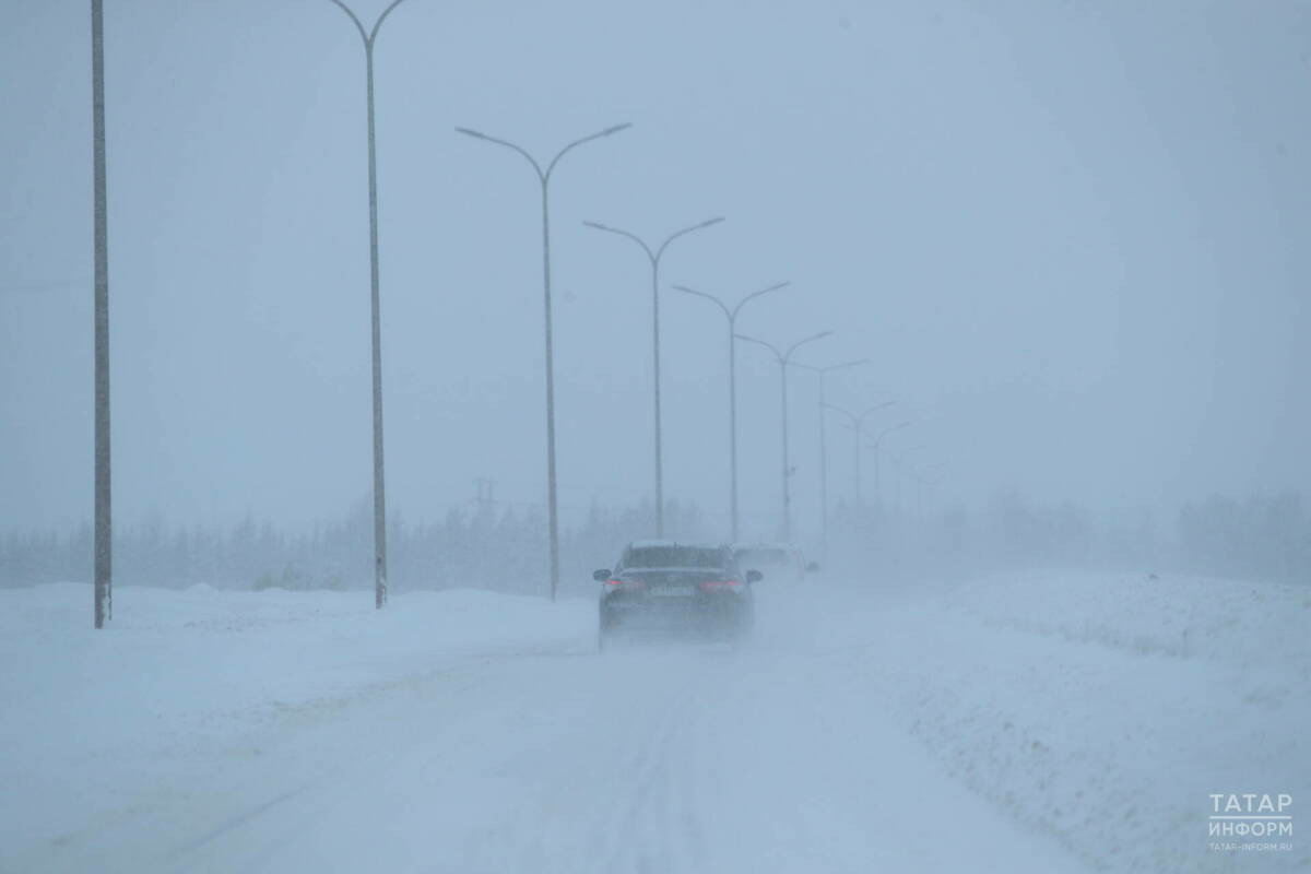 Татарстанда Казан – Оренбург һәм Казан – Ульяновск трассалары буенча хәрәкәт чикләнде
