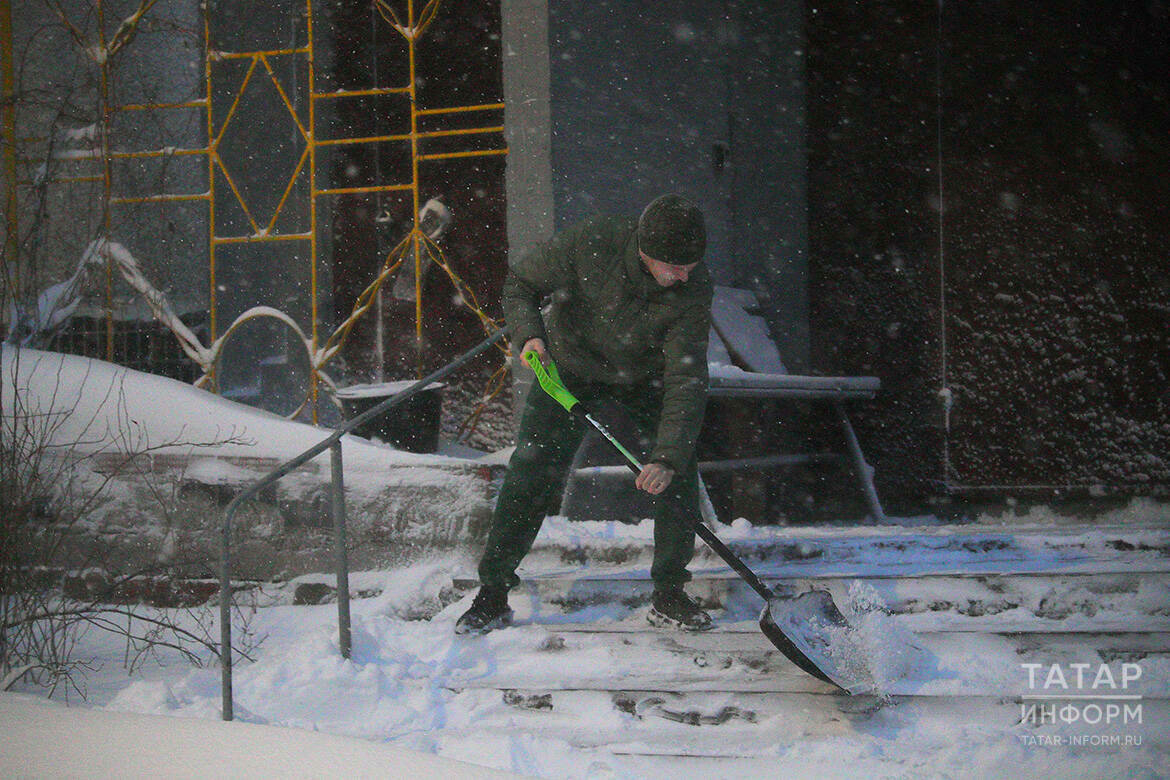 Татарстан халкын 6 гыйнварда кар һәм буран турында кисәттеләр