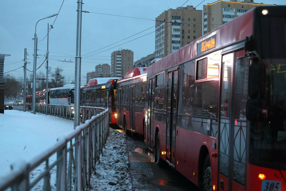 Казанда бүген төнлә Раштуа гыйбадәтеннән соң автобуслар йөриячәк
