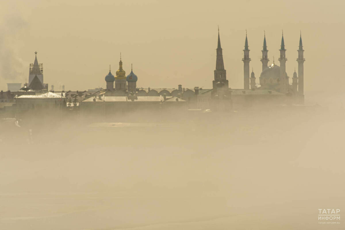 Татарстанда җомга көнне томан һәм бозлавык көтелә