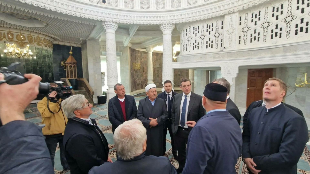 Васил Шәйхразыев Түбән Новгород өлкәсендәге уникаль мәчеттә булды