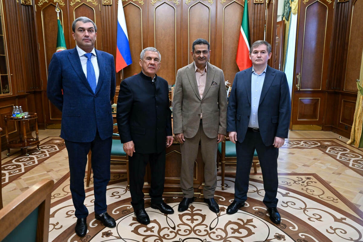 Миңнеханов Берләшкән Гарәп Әмирлекләре кунагы белән юллар һәм медицина хакында сөйләште