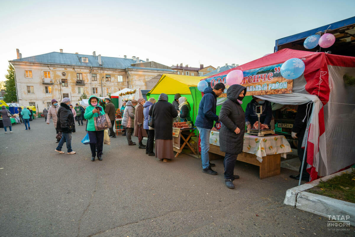 Татарстан фермерлары җиде көн эчендә 871 млн сумлык авыл хуҗалыгы продукциясе саткан