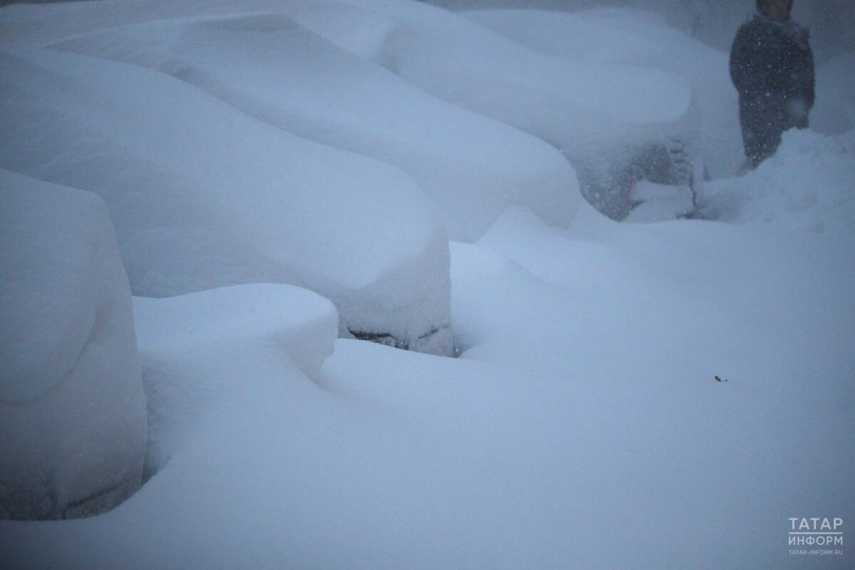 Синоптик Тишковец: Татарстанда кар көртләренең биеклеге 95 сантиметрга җитте