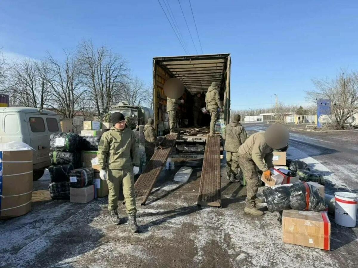 Менделеевскидан махсус хәрби операция зонасына 40 тонна ярдәм китерделәр