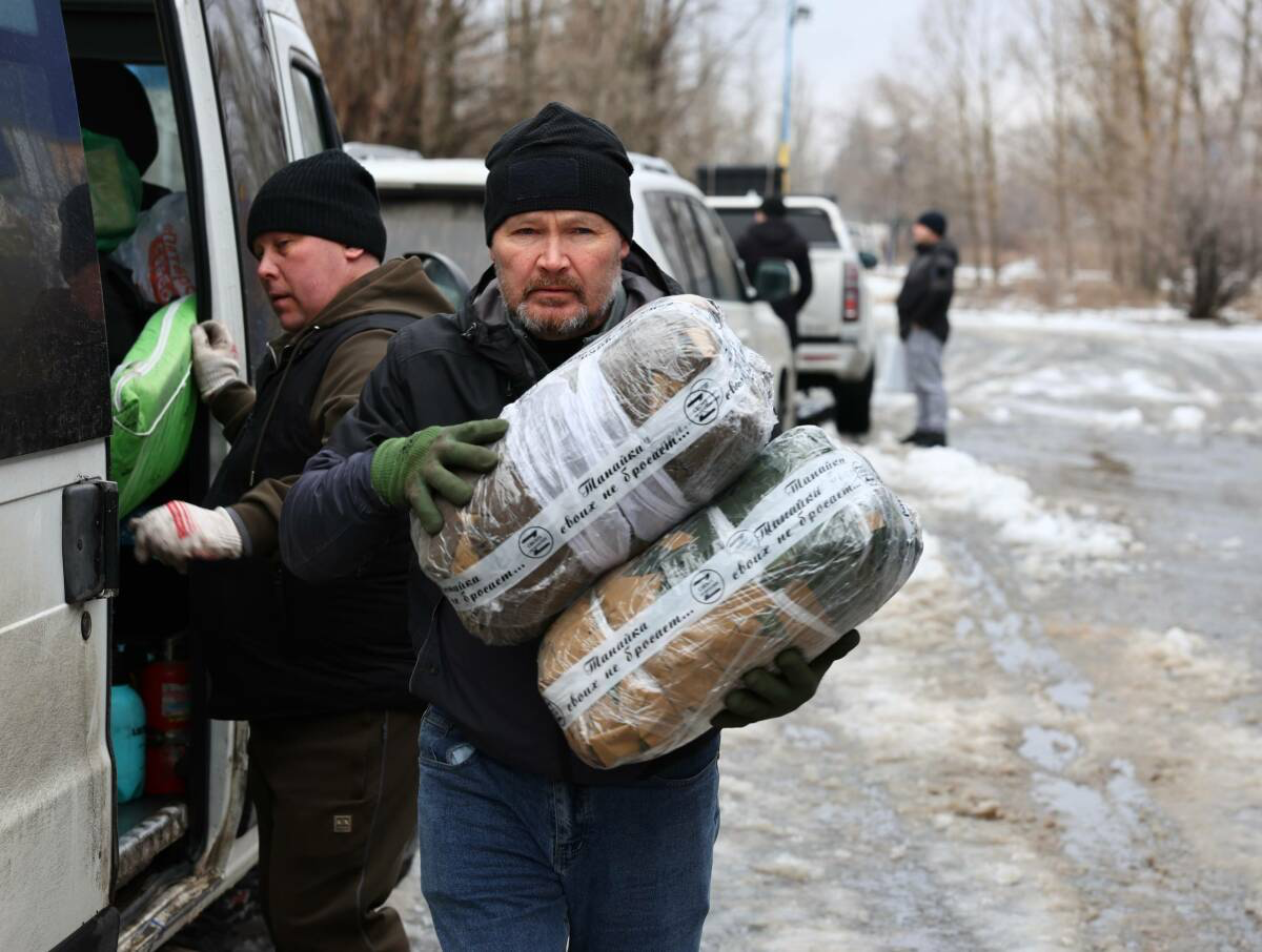 Балык Бистәсе районыннан Рубежное шәһәренә кием-салым партиясе җибәрелде