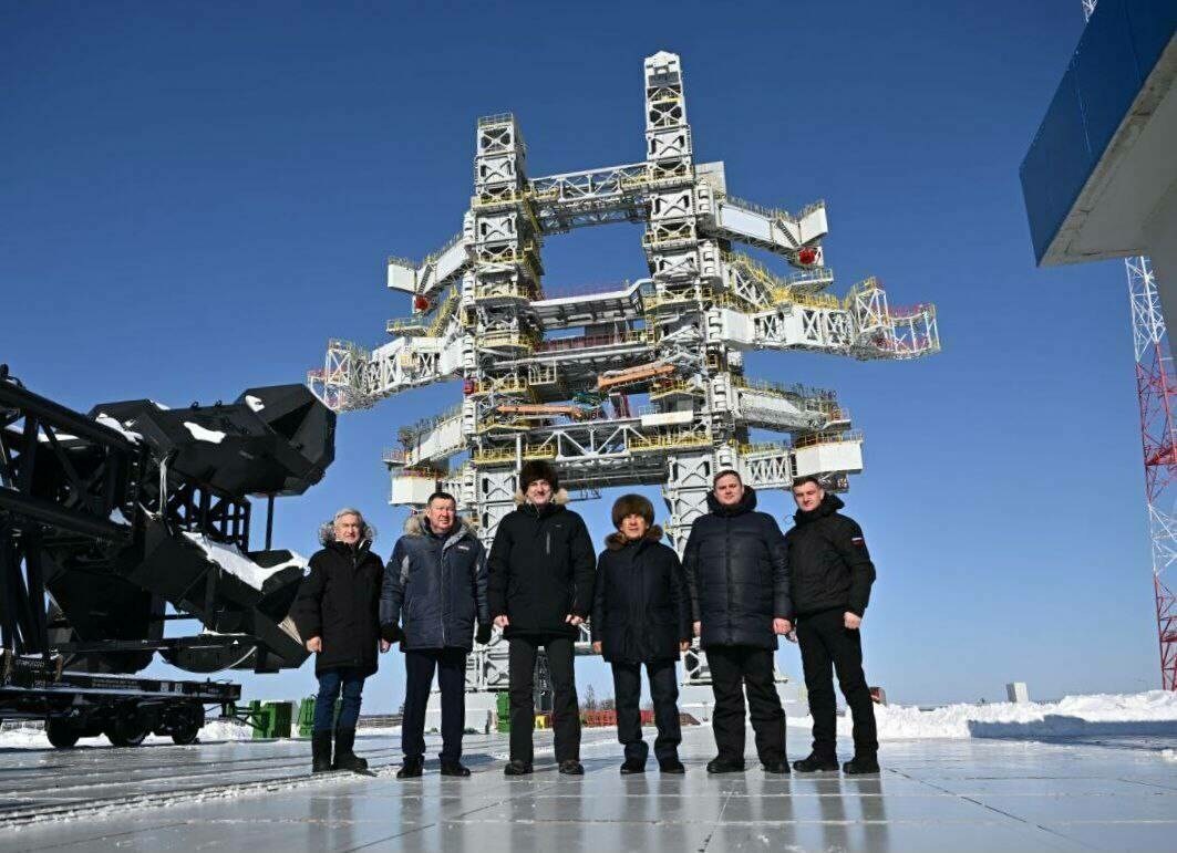 Рөстәм Миңнеханов Амур өлкәсендәге «Восточный» космодромында булды