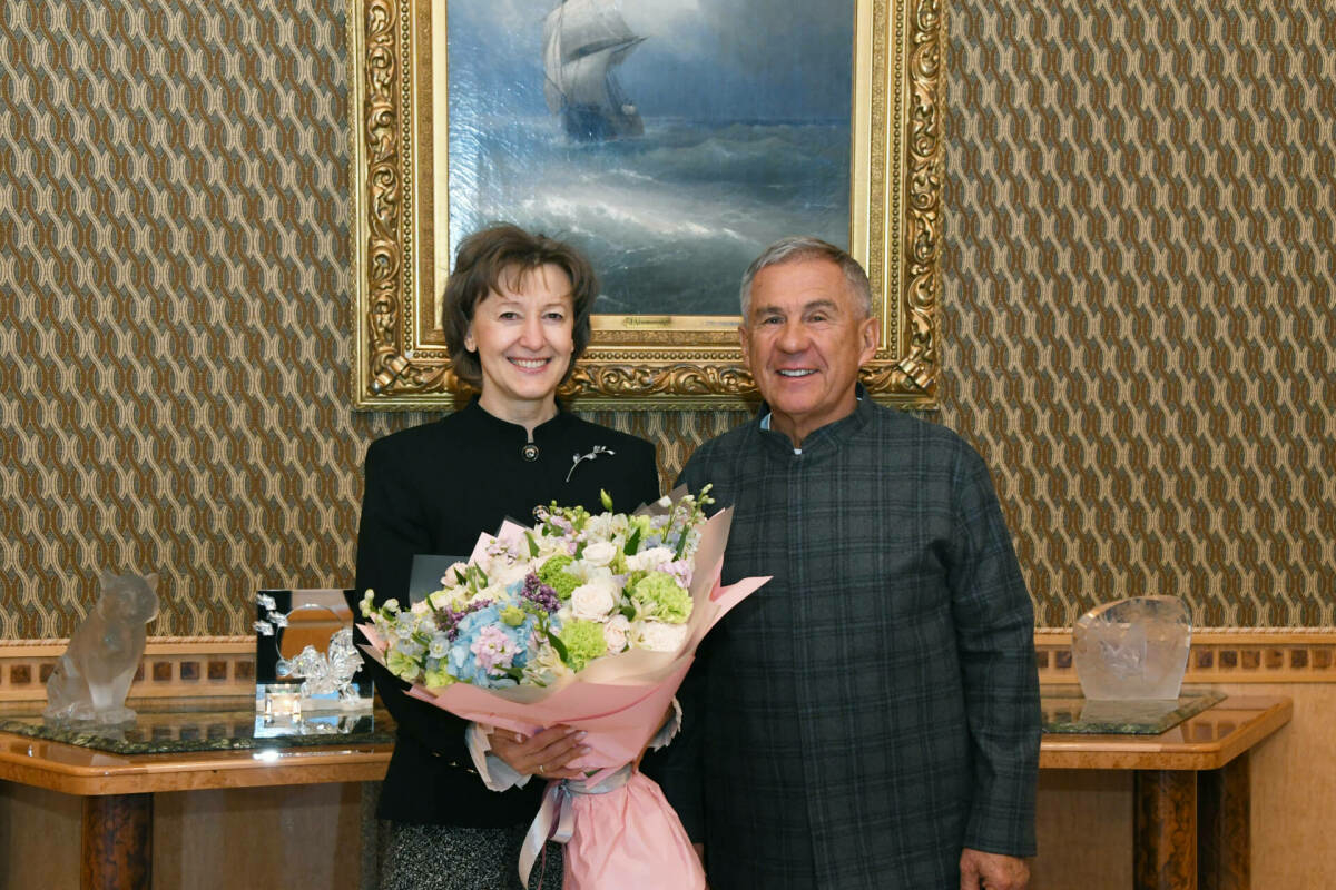 Татарстан Рәисе Россия экспорт үзәге генераль директоры белән очрашты