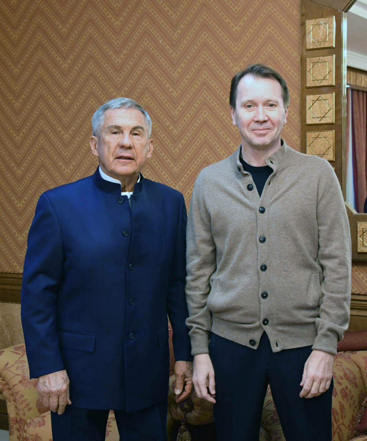 Рөстәм Миңнеханов һәм Евгений Миронов мәдәнияттә хезмәттәшлек турында фикер алышты