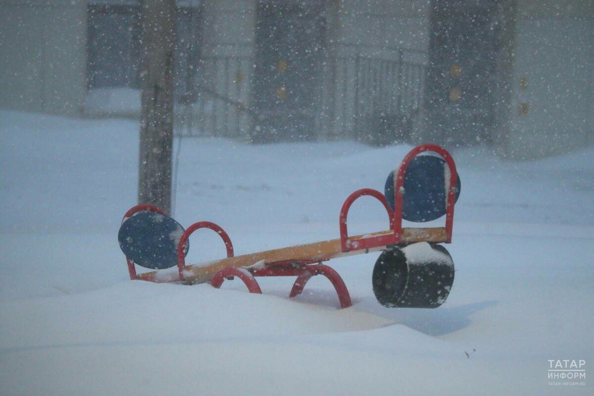 Татарстанда буран һәм -17 градуска кадәр салкын булуы фаразлана