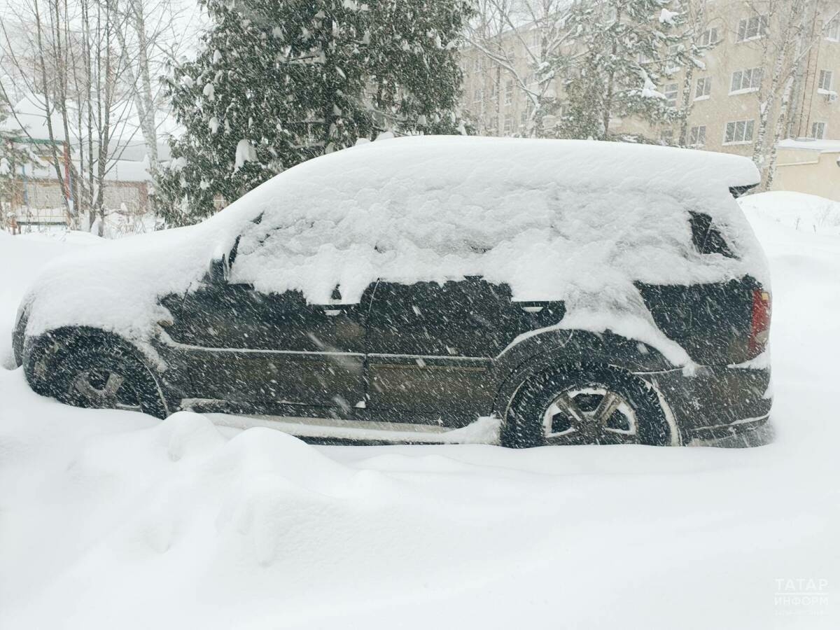 Февраль башыннан Казанда айлык явым-төшем нормасының 101 проценты яуган