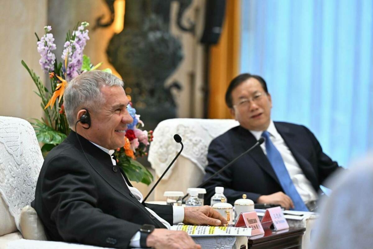 Рөстәм Миңнеханов Хубэй провинциясе Кытай Коммунистлар партиясе секретаре белән очрашты