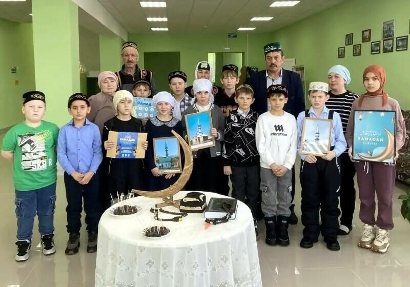 Самара өлкәсенең Денис авылында Рамазан ае уңаеннан балалар арасында квест-уен узды