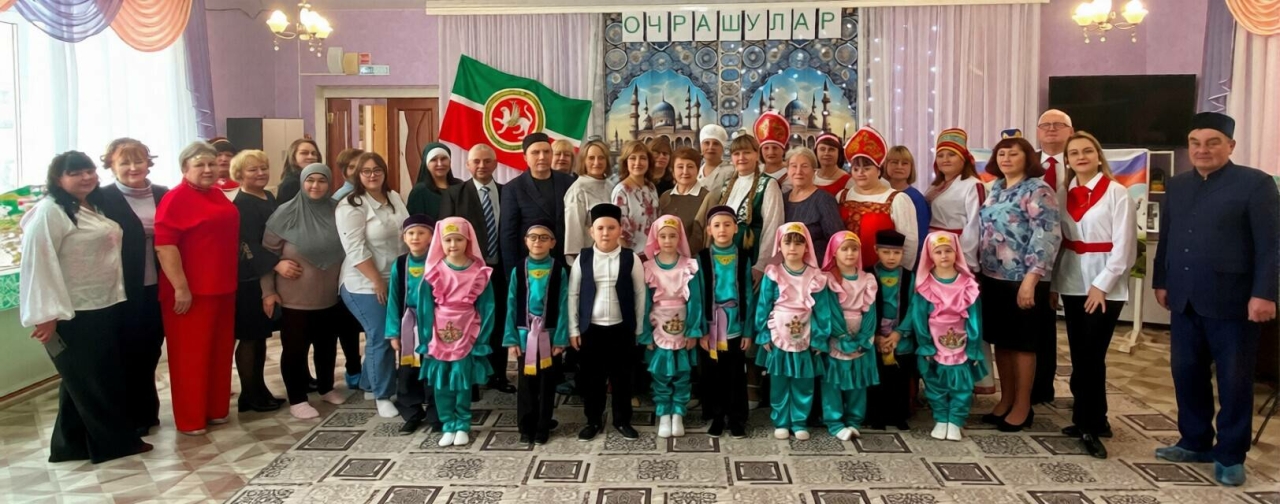 Ульяновск өлкәсендәге балалар бакчасында татар мәдәниятенә багышланган чара узган