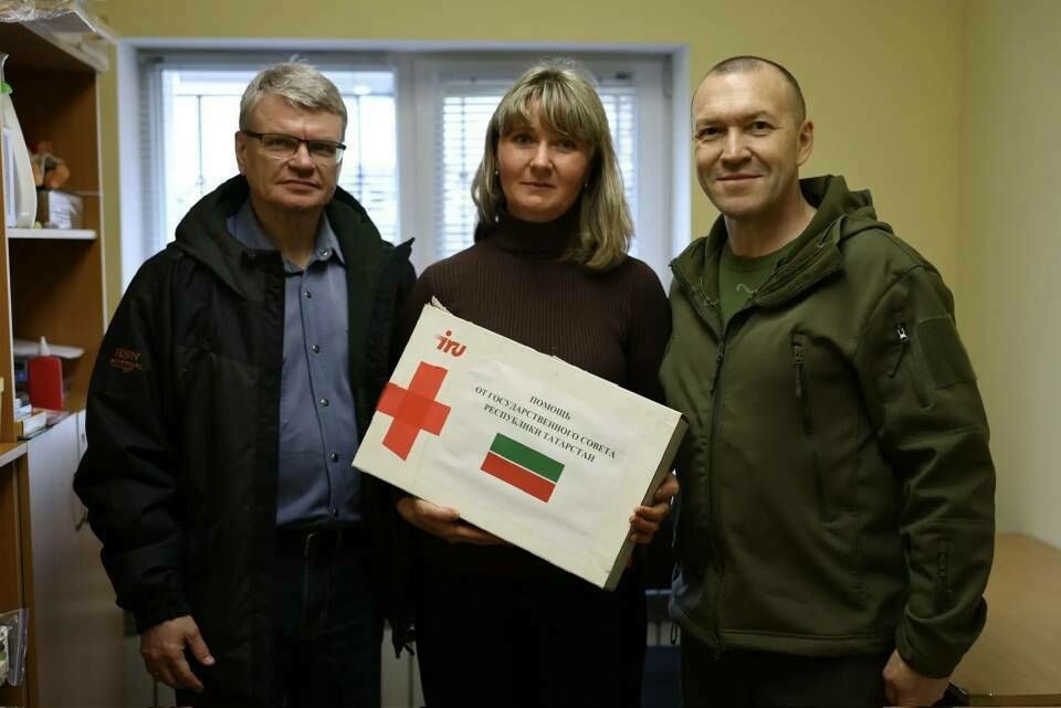 Татарстан Дәүләт Советы Лисичанск һәм Рубежное шәһәрләренә гуманитар ярдәм тапшырды